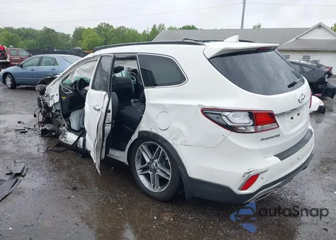 2017 Hyundai Santa Fe Limited Ultimate из США, поврежденный, VIN KM8SR4HF3HU256244